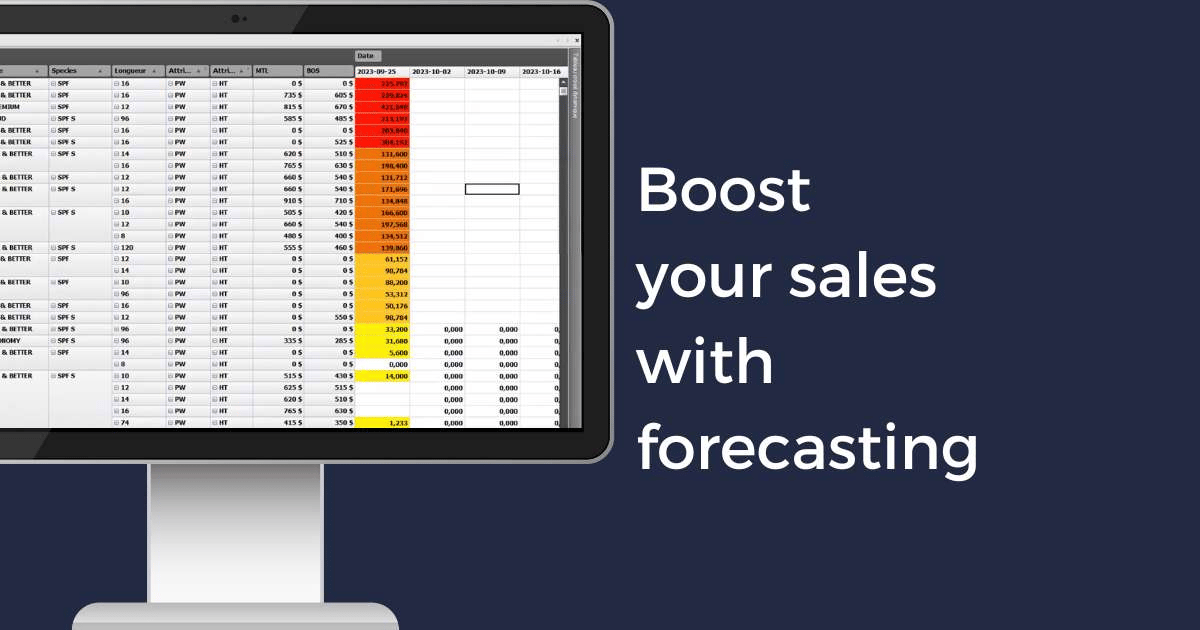 Boost yours sales with forecasting