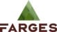 logo of our customer, the sawmill SAS Farges in Corrèze in Aquitaine region, France