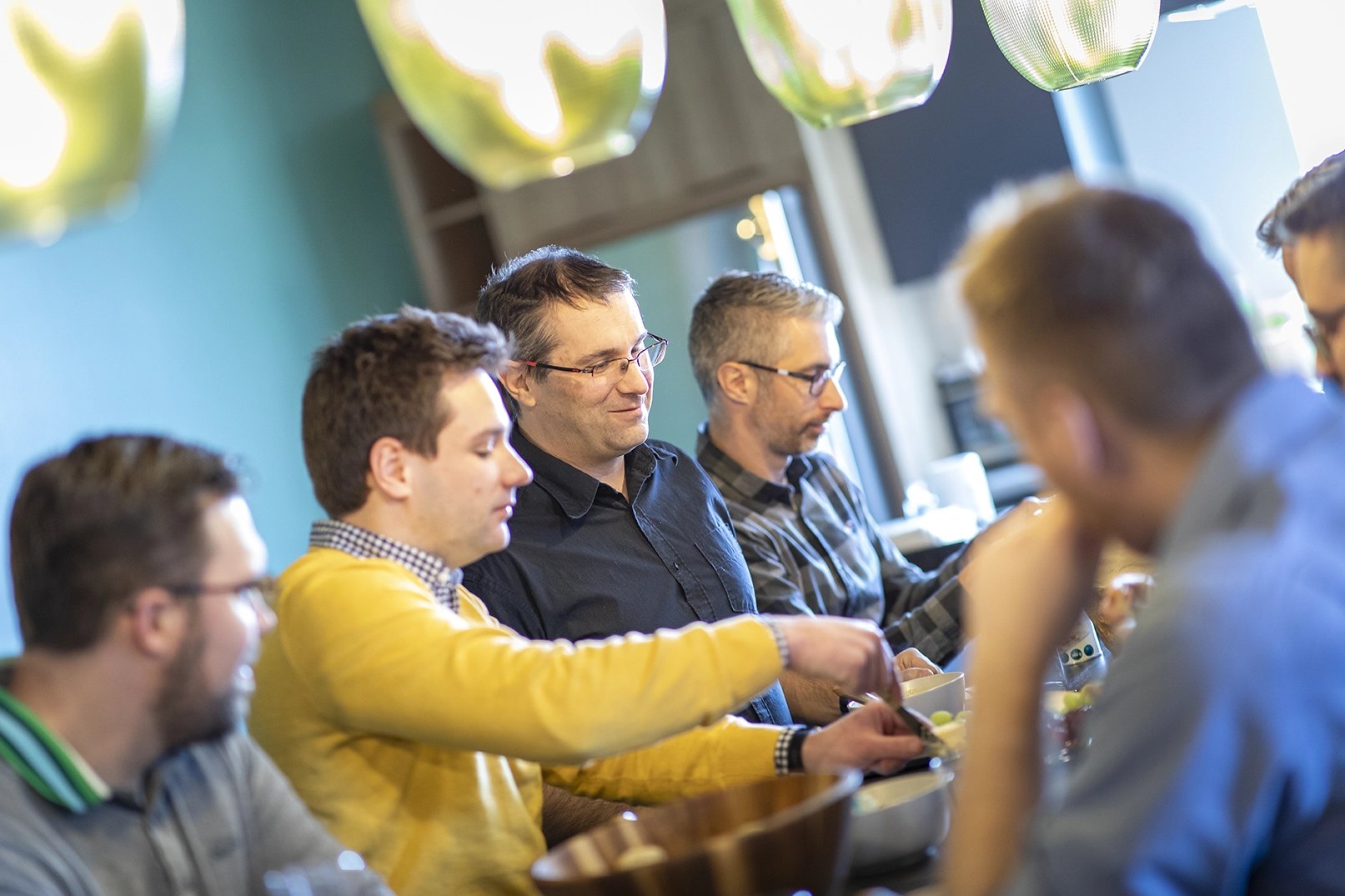 At effecto, moments of conviviality are often accompanied by good food